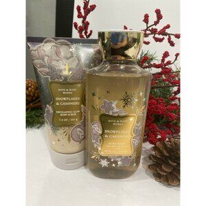 “Snowflakes & Cashmere” BBW New Exfoliating Glow Body Wash & Scrub